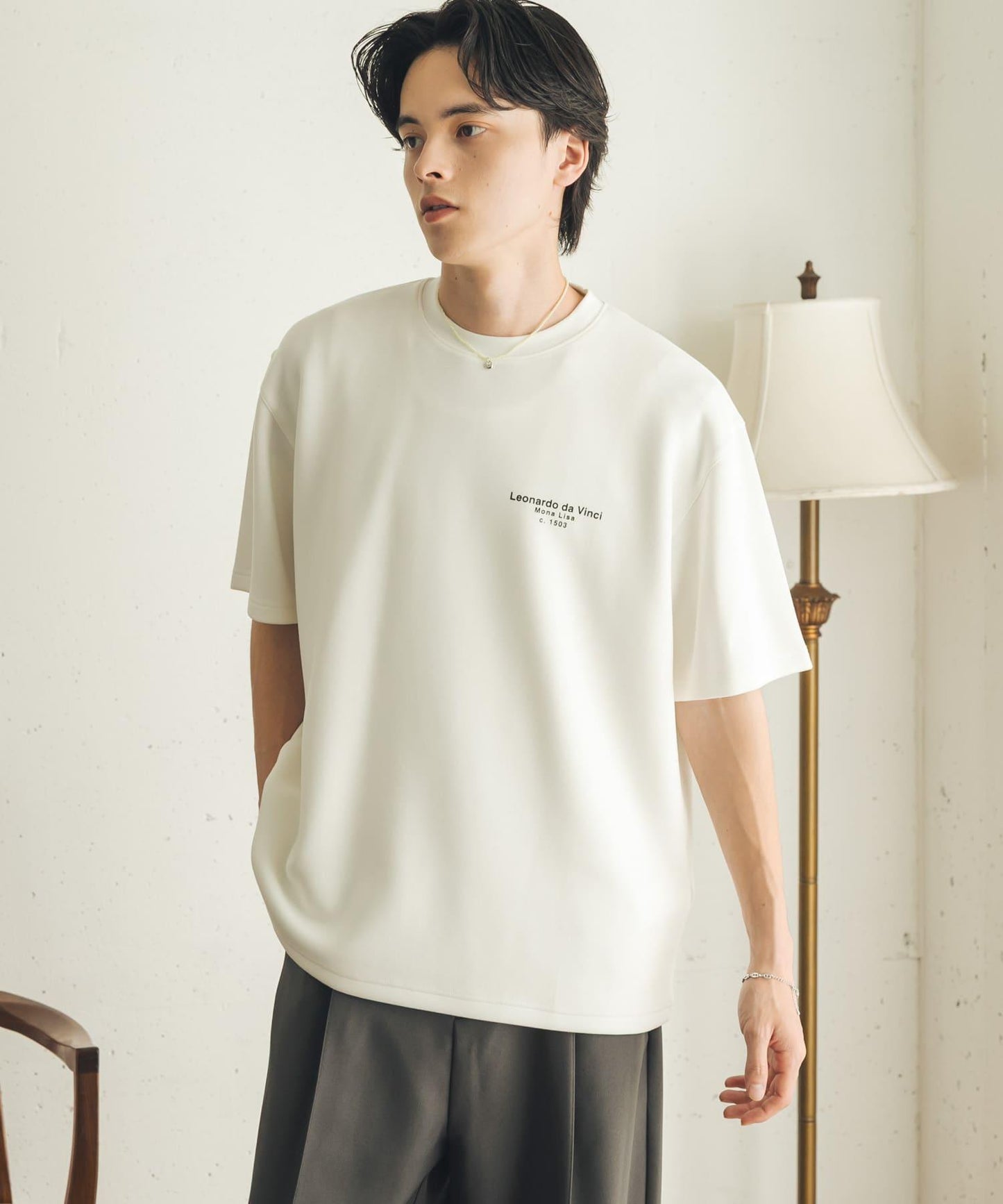 『聯名』『吸水速乾/接觸冷感』ART T-SHIRTS B(davinci)