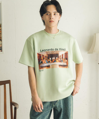 『聯名』『イージーケア/吸水速乾/接觸冷感』ART T-SHIRTS A(davinci)