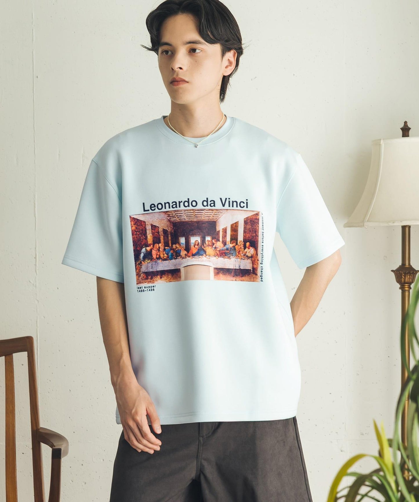 『聯名』『イージーケア/吸水速乾/接觸冷感』ART T-SHIRTS A(davinci)