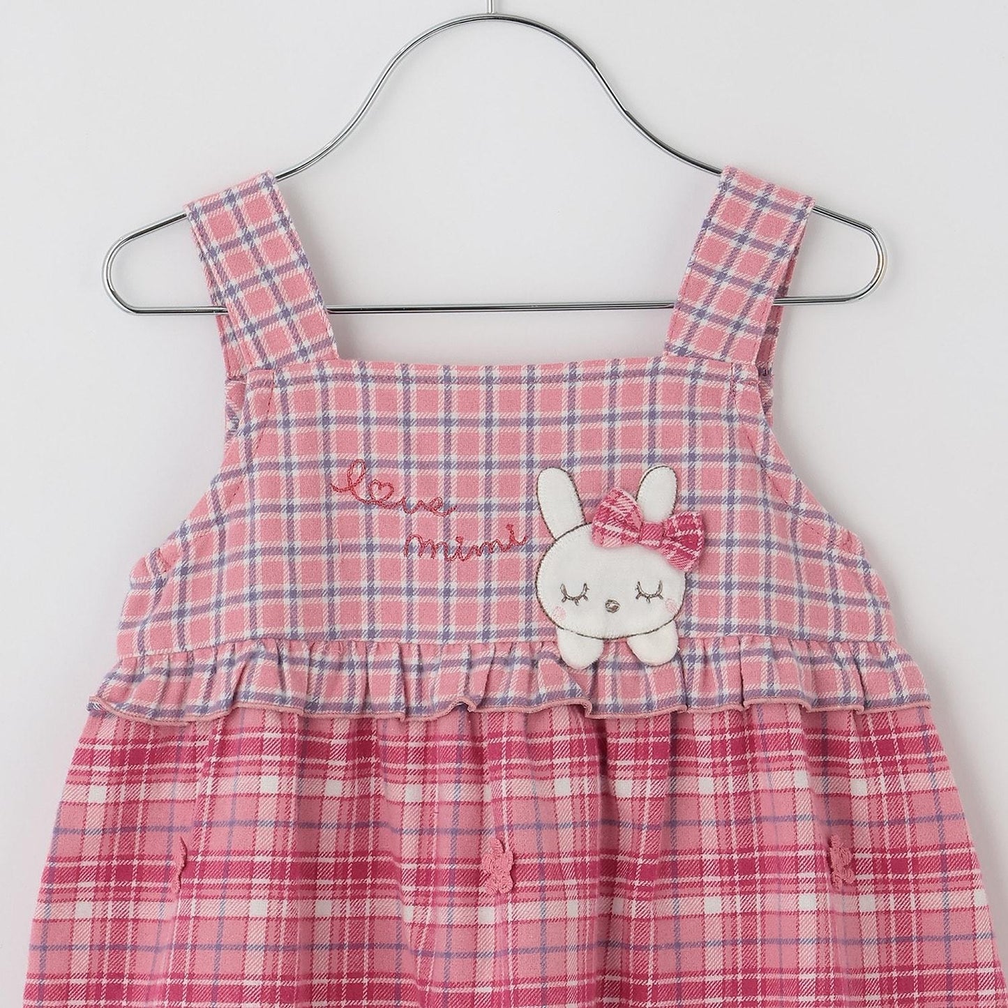 mimiちゃん チェック上下セット