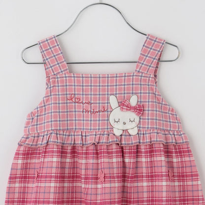 mimiちゃん チェック上下セット
