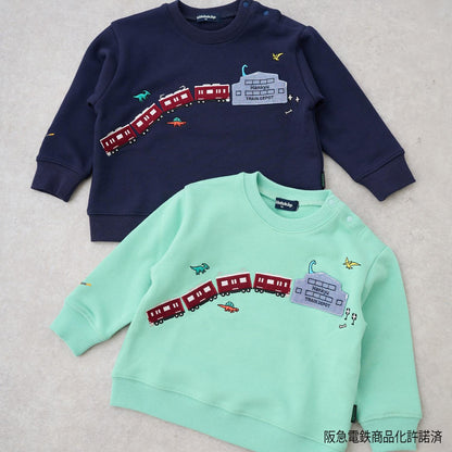 阪急電車（阪急電車） 刺繡衛衣