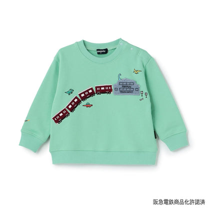阪急電車（阪急電車） 刺繡衛衣