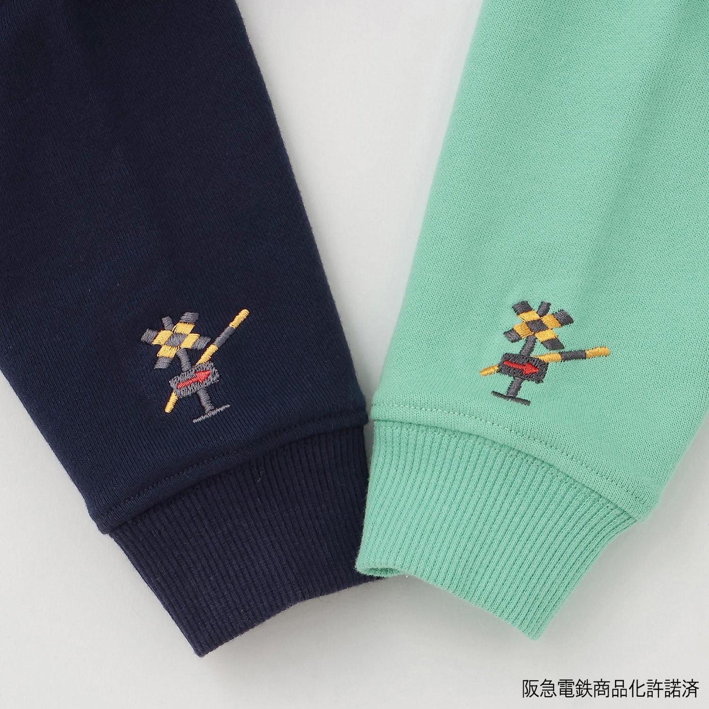 阪急電車（阪急電車） 刺繡衛衣
