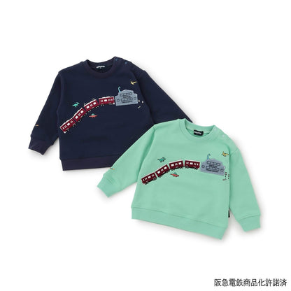 阪急電車（阪急電車） 刺繡衛衣