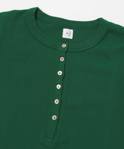blurhmsROOTSTOCK CLASSIC HENLEY-NECK LONG-SLEEVE