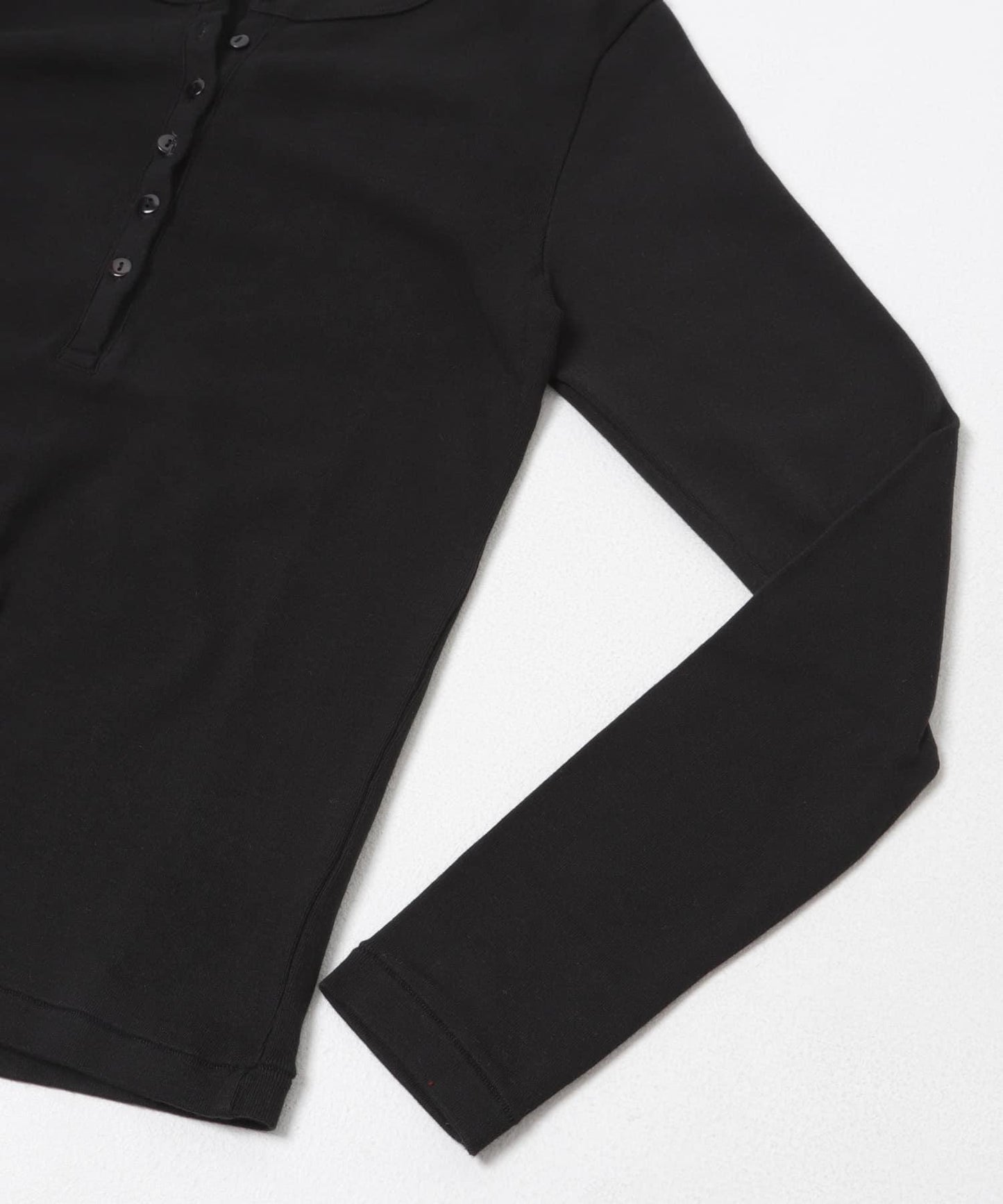 blurhmsROOTSTOCK CLASSIC HENLEY-NECK LONG-SLEEVE