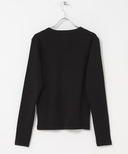 blurhmsROOTSTOCK CLASSIC HENLEY-NECK LONG-SLEEVE