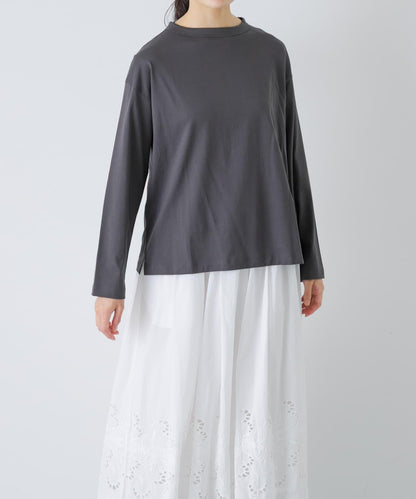 handvaerk BOTTLE NECK LONG-SLEEVE T-SHIRT