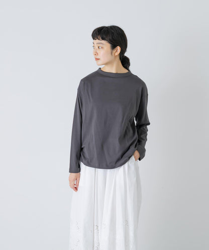 handvaerk BOTTLE NECK LONG-SLEEVE T-SHIRT