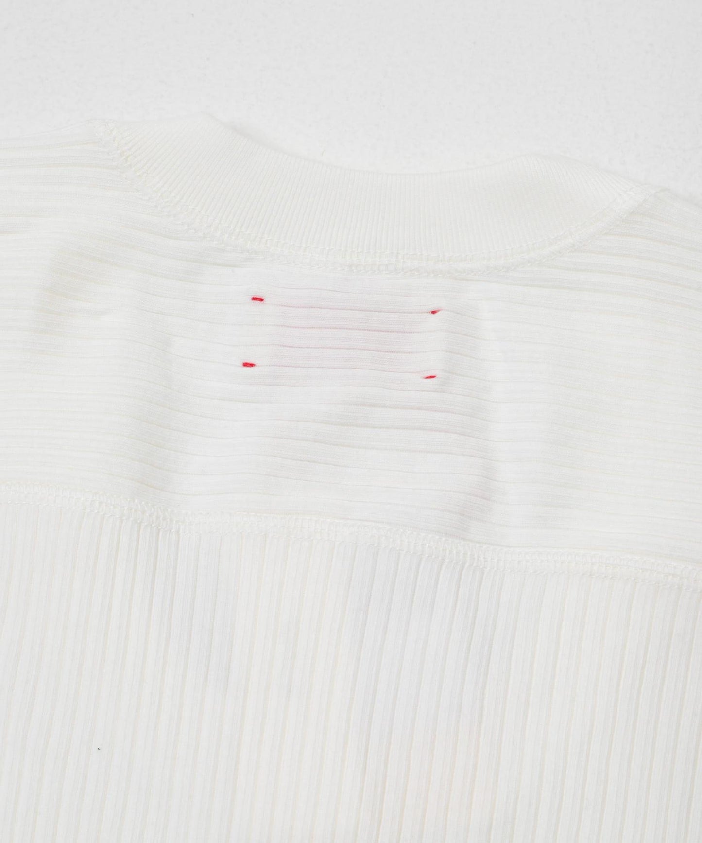 MEYAME OBLONG NECK RIB PULLOVER