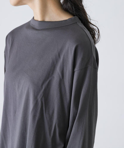 handvaerk BOTTLE NECK LONG-SLEEVE T-SHIRT