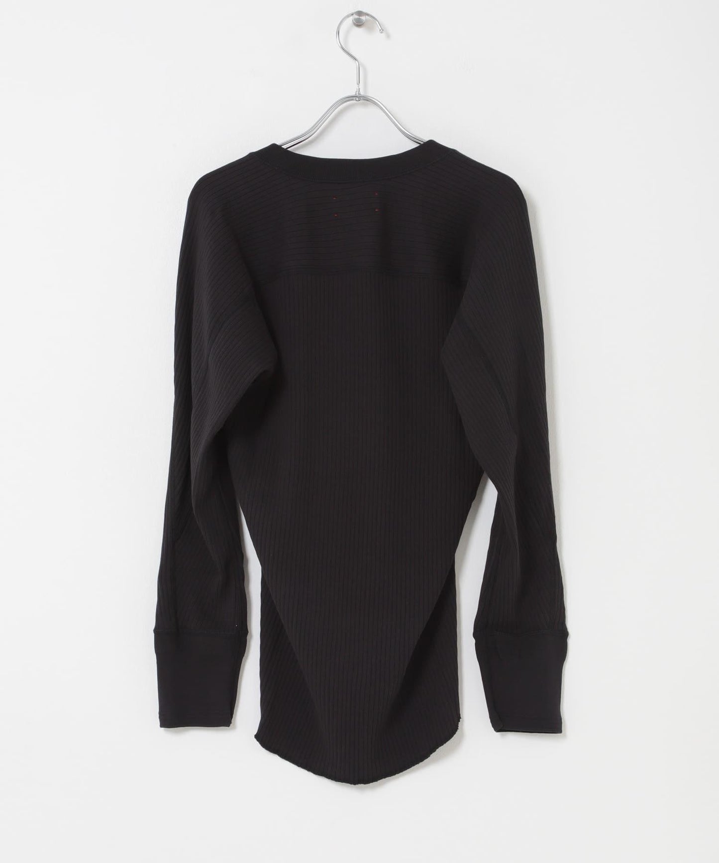 MEYAME OBLONG NECK RIB PULLOVER