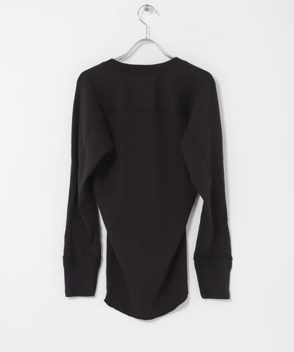 MEYAME OBLONG NECK RIB PULLOVER