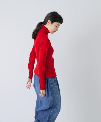 MEYAME SOFT RIB TURTLENECK