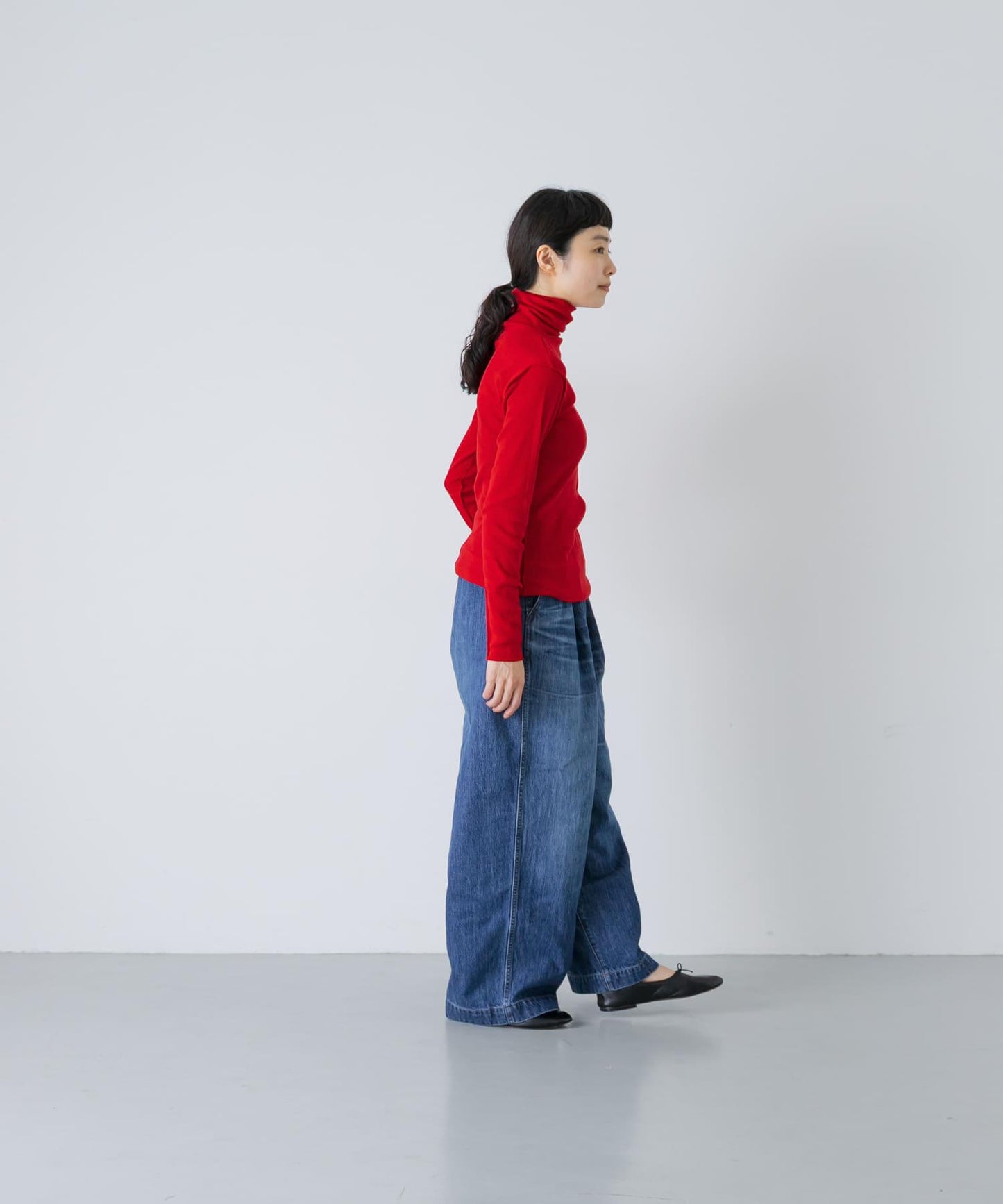 MEYAME SOFT RIB TURTLENECK