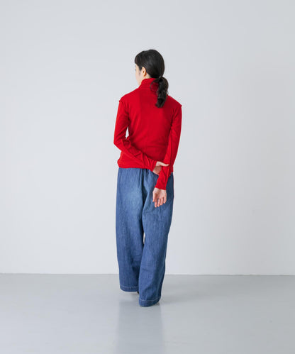 MEYAME SOFT RIB TURTLENECK
