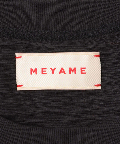 MEYAME OBLONG NECK RIB PULLOVER