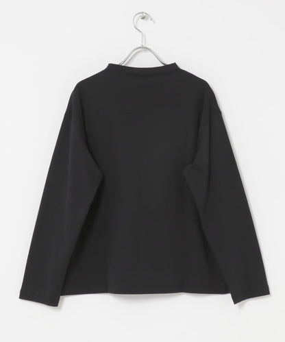 handvaerk BOTTLE NECK LONG-SLEEVE T-SHIRT