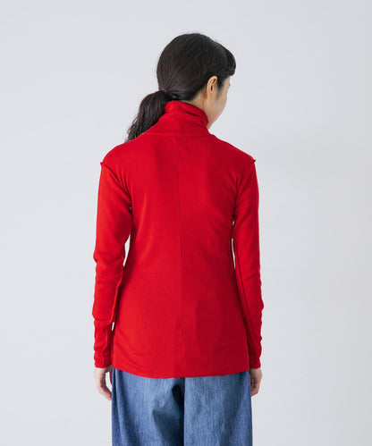 MEYAME SOFT RIB TURTLENECK