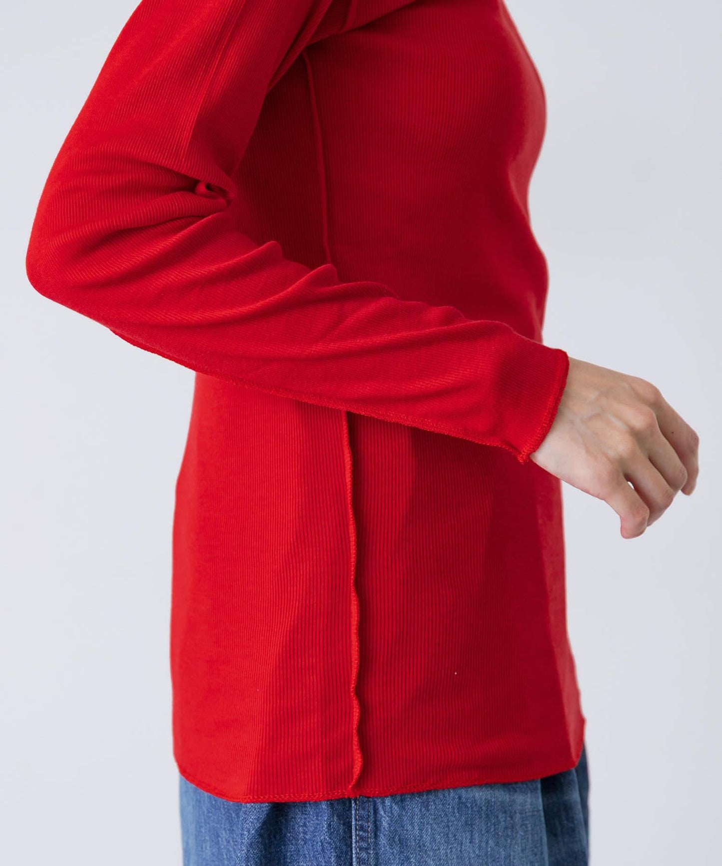 MEYAME SOFT RIB TURTLENECK
