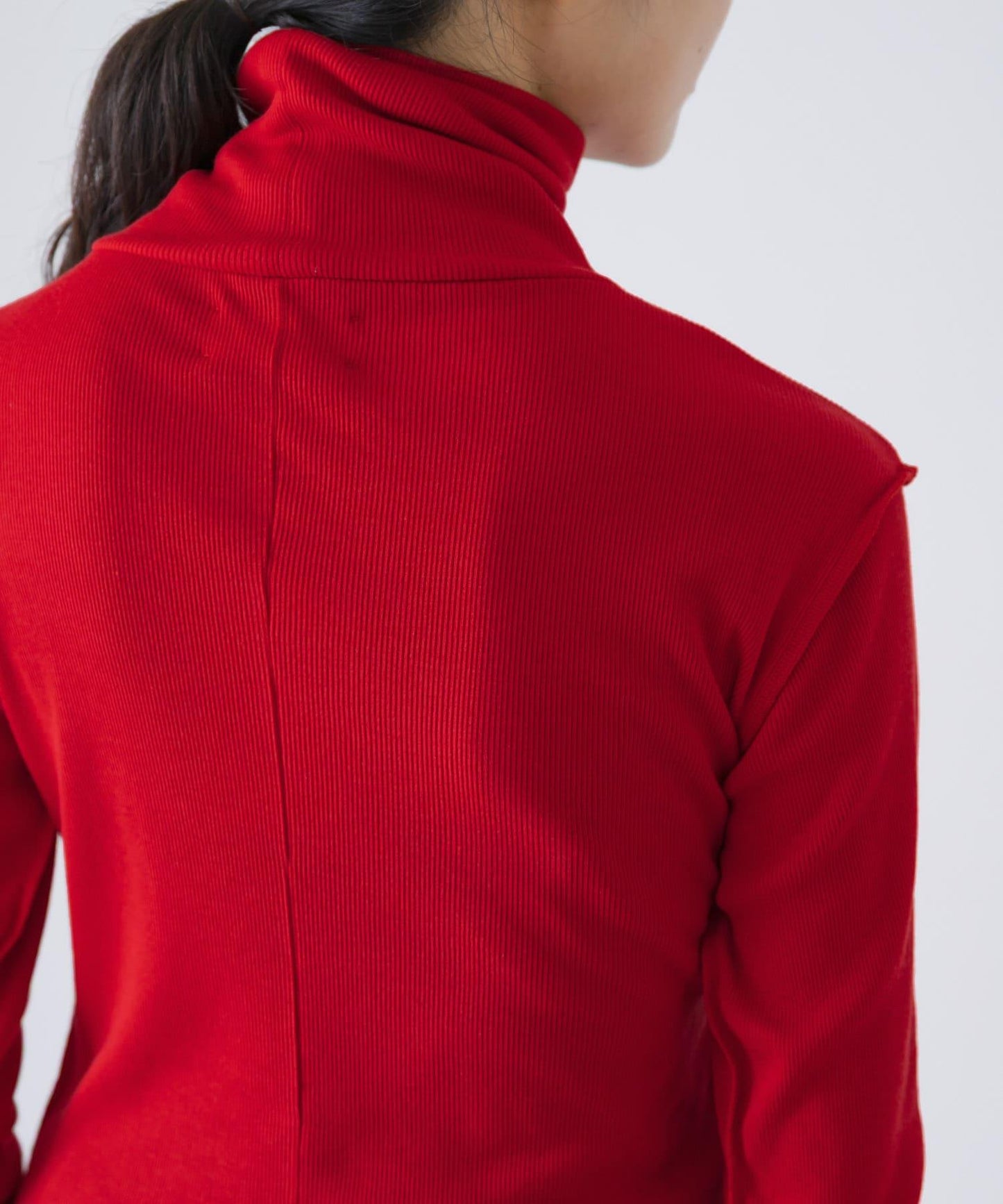 MEYAME SOFT RIB TURTLENECK