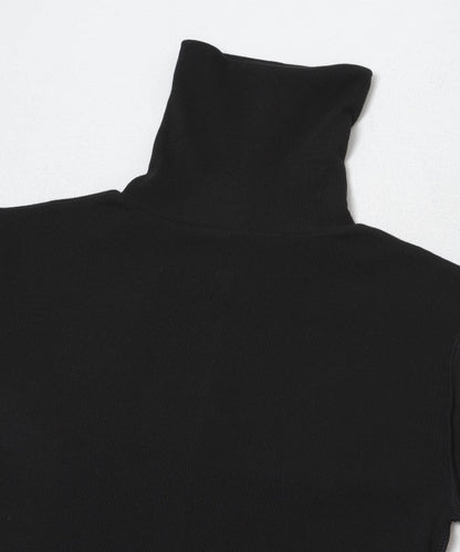 MEYAME SOFT RIB TURTLENECK