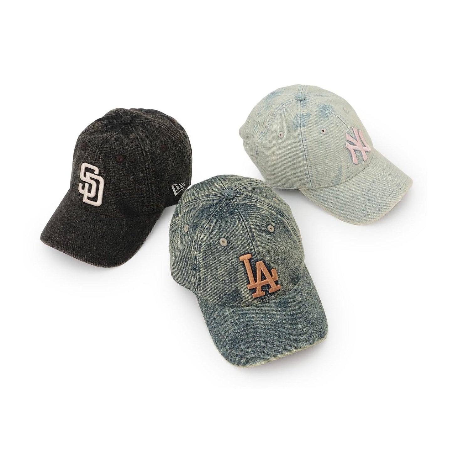 【NEW ERA】オーバーダイデニムキャップ