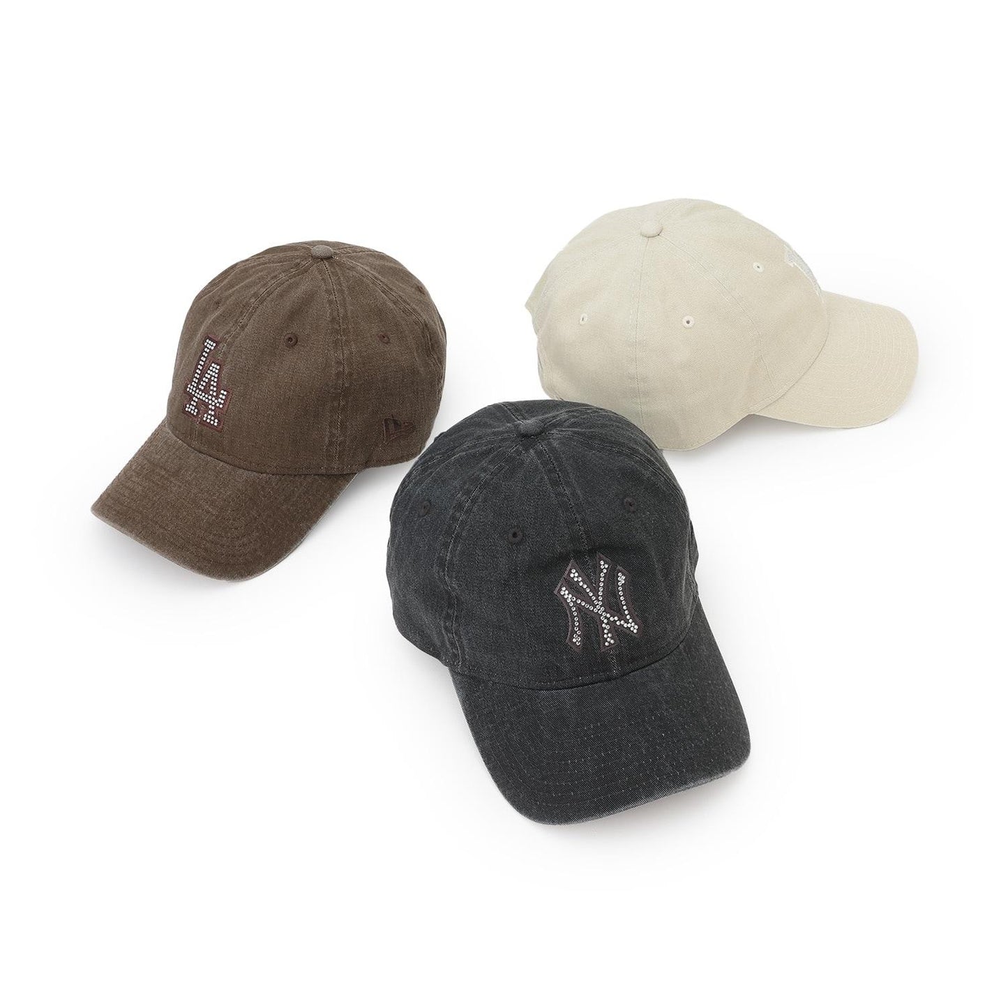 【NEW ERA】ラインストーンキャップ
