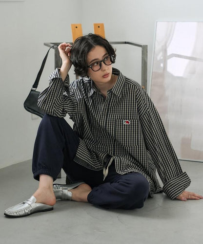聯名 格紋襯衫