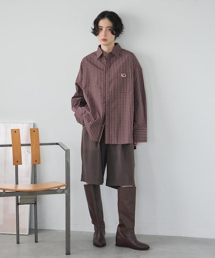 聯名 格紋襯衫