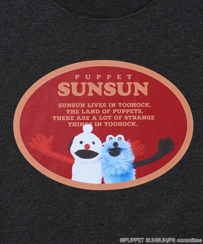 パペットスンスン（PUPPET SUNSUN） フレンドフォトスウェット 限定展開