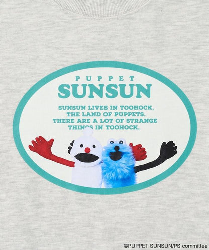 パペットスンスン（PUPPET SUNSUN） フレンドフォトスウェット 限定展開