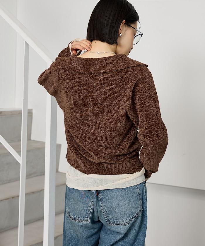 モール スキッパーニット