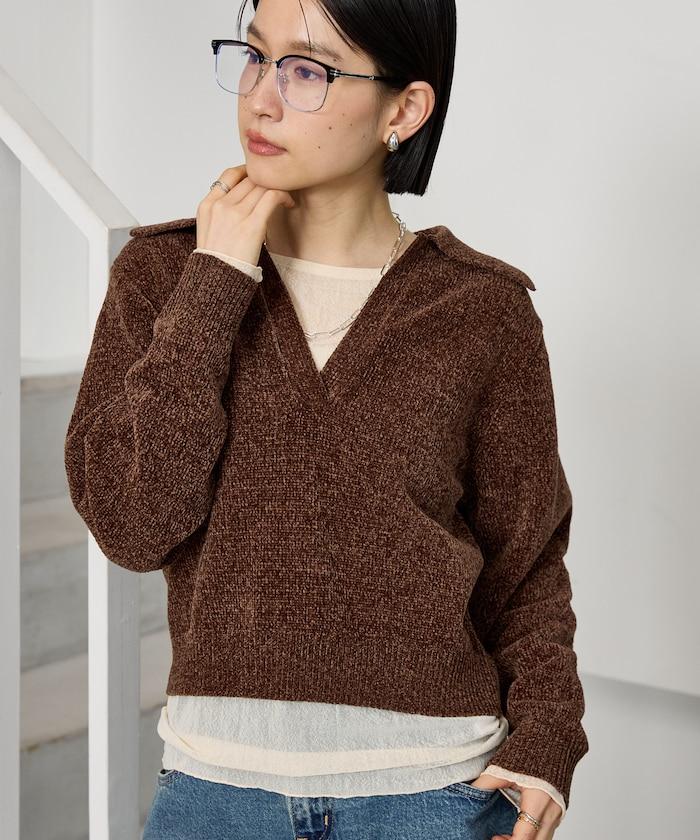 モール スキッパーニット