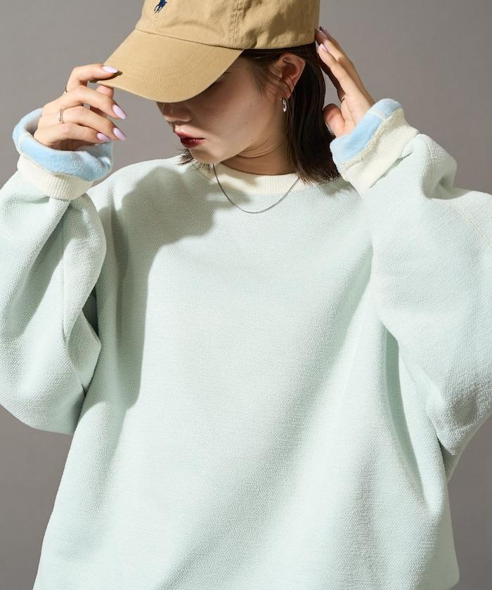 インレー 裡シャギー ボンディング プルオーバー【限定展開】