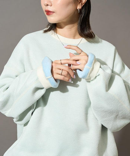 インレー 裡シャギー ボンディング プルオーバー【限定展開】