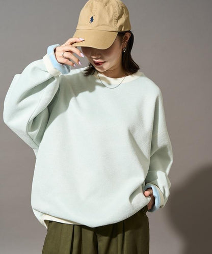 インレー 裡シャギー ボンディング プルオーバー【限定展開】