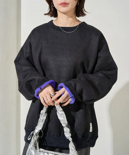 インレー 裡シャギー ボンディング プルオーバー【限定展開】