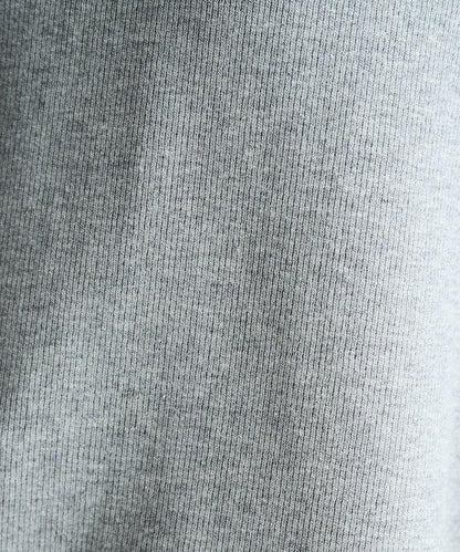 羅紋彈力針織 鑰匙扣領套頭衫