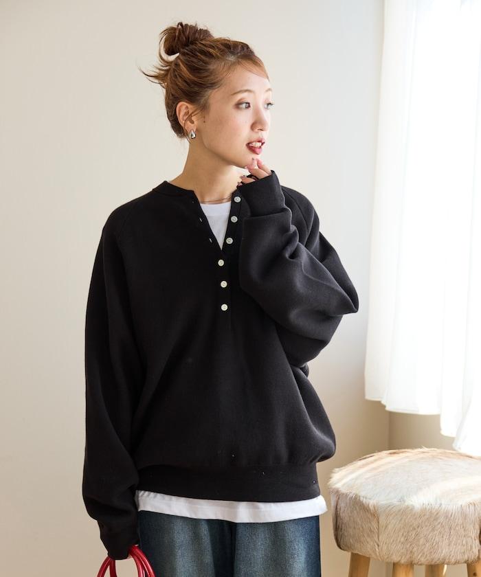 針織套頭衫 寬鬆 羅紋 針織