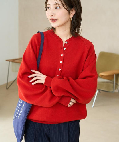 針織套頭衫 寬鬆 羅紋 針織