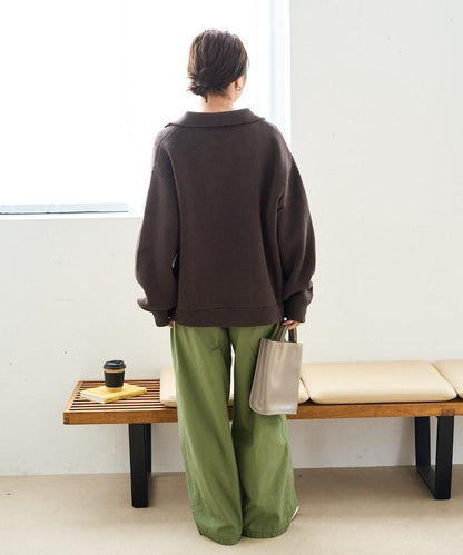 針織雙排扣夾克
