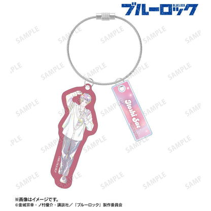 ブルーロック（藍色監獄） 糸師冴 モーニングルーティンver. Ani-Art KAWAII label 2連線材大號亞克力鑰匙扣