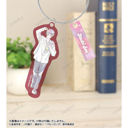 ブルーロック（藍色監獄） 糸師冴 モーニングルーティンver. Ani-Art KAWAII label 2連線材大號亞克力鑰匙扣