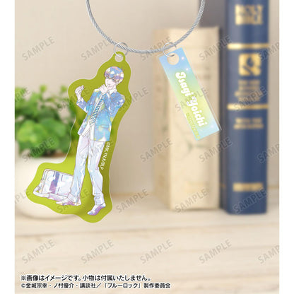 ブルーロック（藍色監獄） Ani-Art KAWAII label 潔世一 モーニングルーティンver. 2連線BIG亞克力鑰匙扣