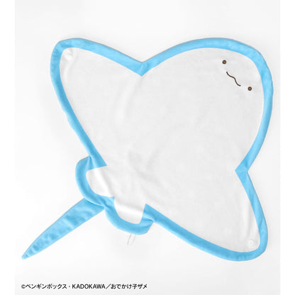 《小鯊魚去郊遊》_ベビー子ザメ 嬰兒包被毛絨玩具