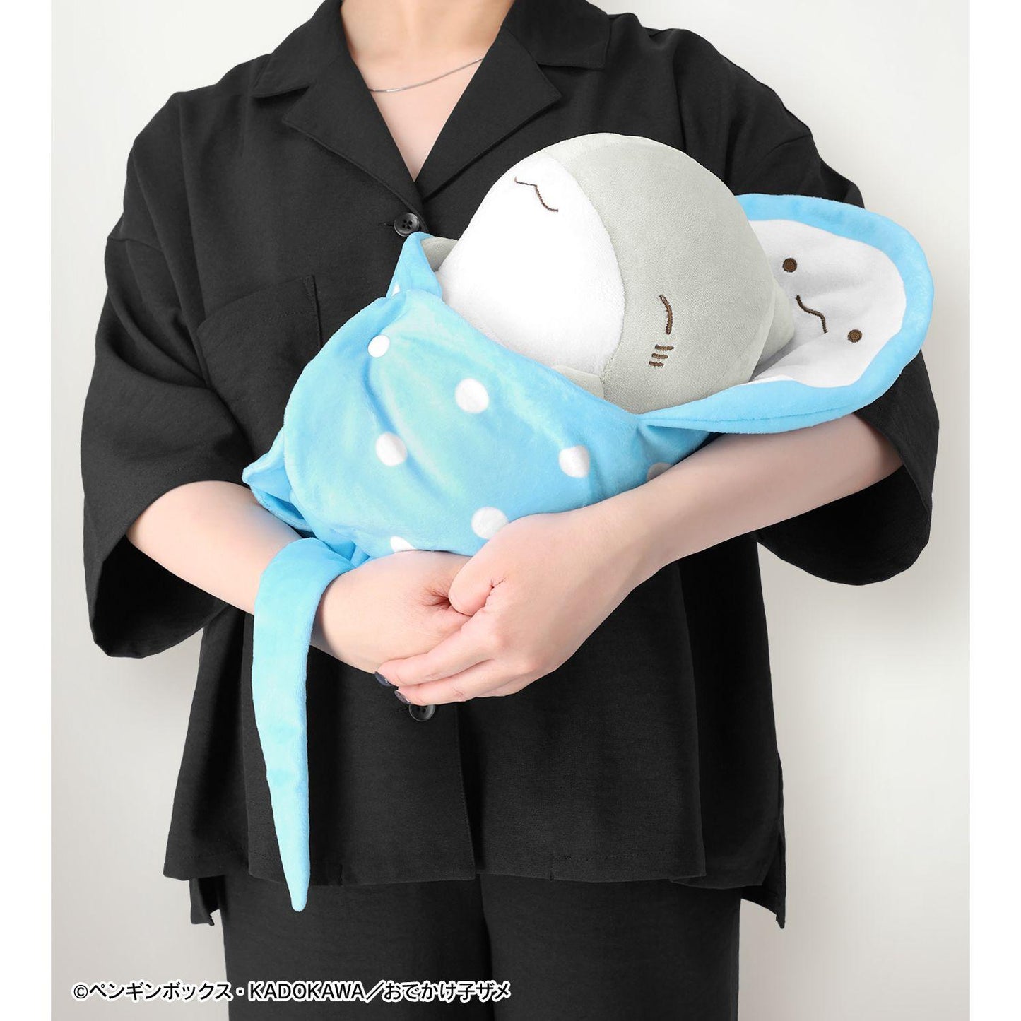 《小鯊魚去郊遊》_ベビー子ザメ 嬰兒包被毛絨玩具