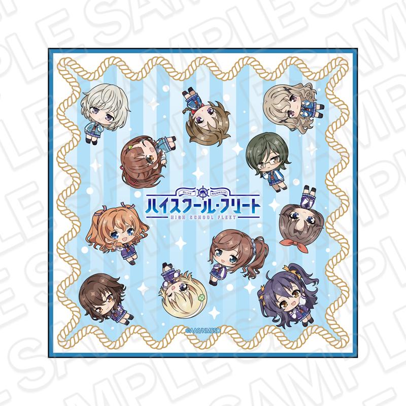 劇場版 青春波紋（青春波紋） 10th Anniversary 迷你毛巾 B款 迷你角色 ver.