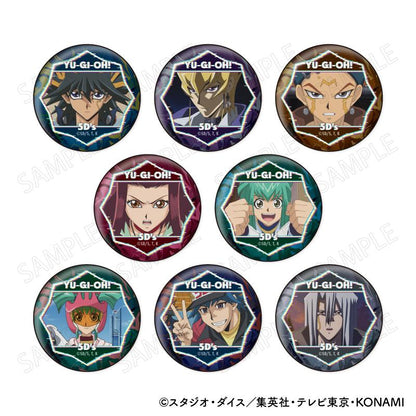 遊☆戱☆王5D's（遊戲王5D's） 缶バッジコレクション BOX 8個裝